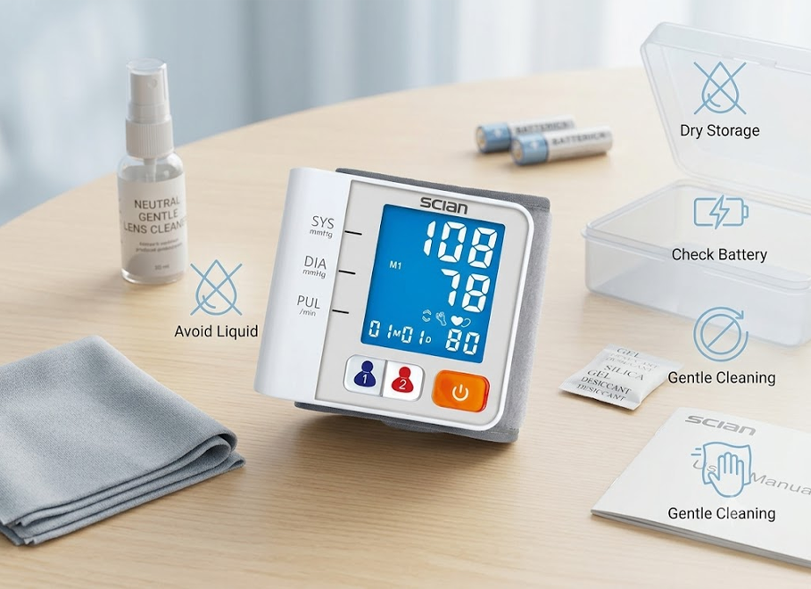 Keep Your Wrist Blood Pressure Monitor Ready for Everyday Use