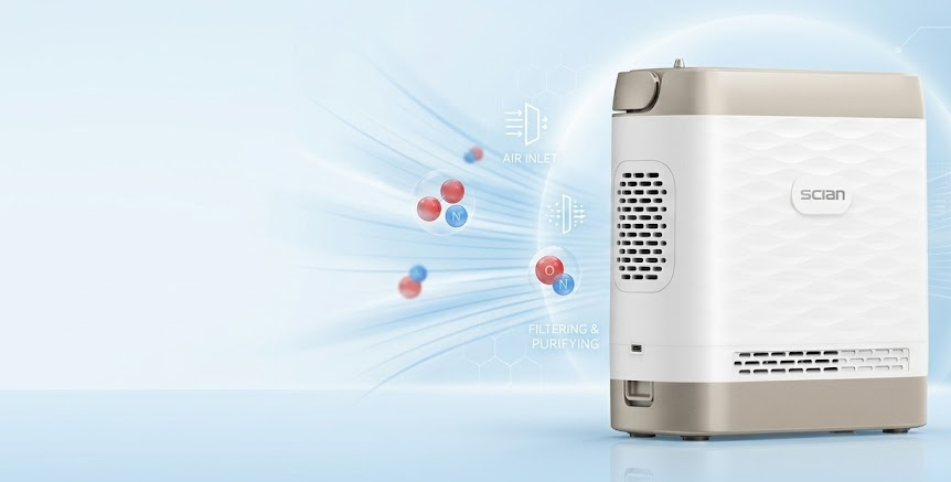 Working Principles of Portable Oxygen Concentrator Ares-6A