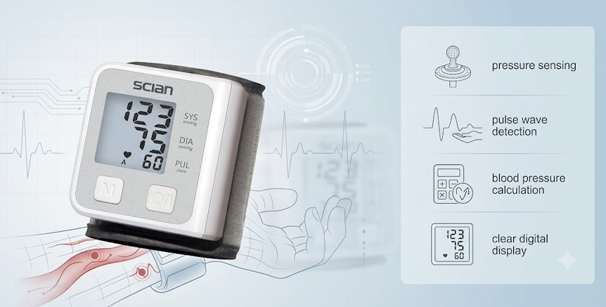 How Does a Wrist Blood Pressure Monitor Work?