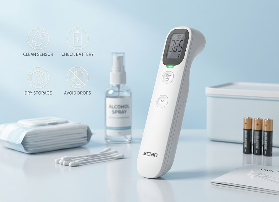 Maintenance Tips for Your Bluetooth Forehead Thermometer