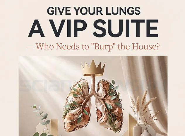Give Your Lungs a VIP Suite — Who Needs to “Burp” the House?