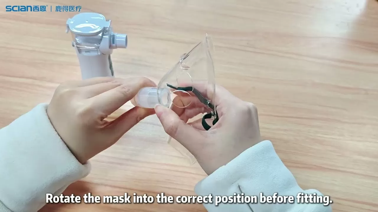 Scian NB-810B Handheld Mesh Nebulizer: How to Use & Self-Clean (Mask Setup Tutorial Included)